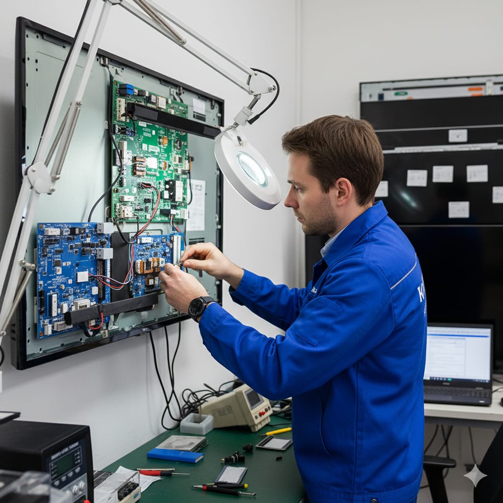 مركز صيانة شاشات يونيفرسال – دعم فني موثوق